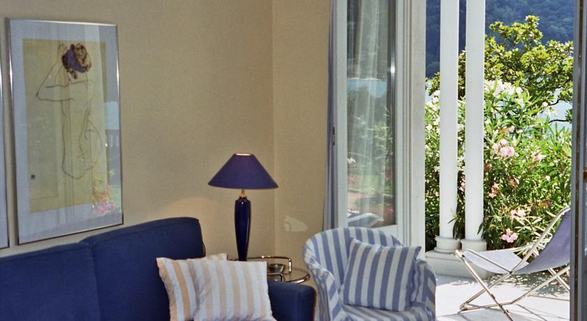 Residence Ville Lago Lugano Porto Ceresio Pokoj fotografie