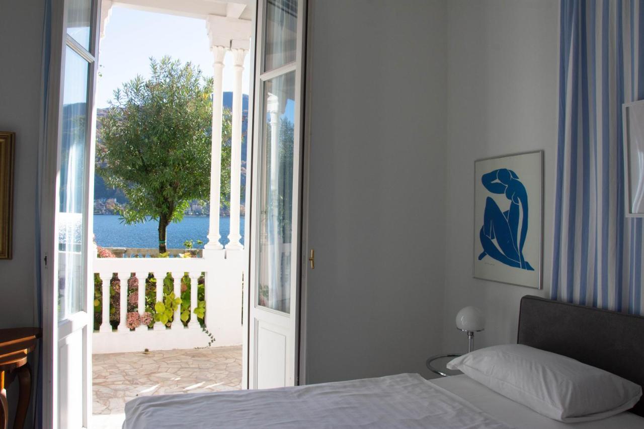 Residence Ville Lago Lugano Porto Ceresio Exteriér fotografie
