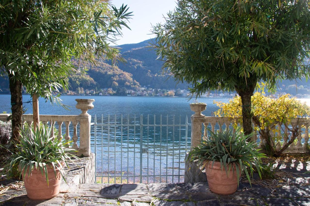 Residence Ville Lago Lugano Porto Ceresio Exteriér fotografie